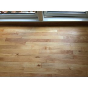 Her ses det frdige resultat. Afslebet og olieret 1x med klar bordplade olie.